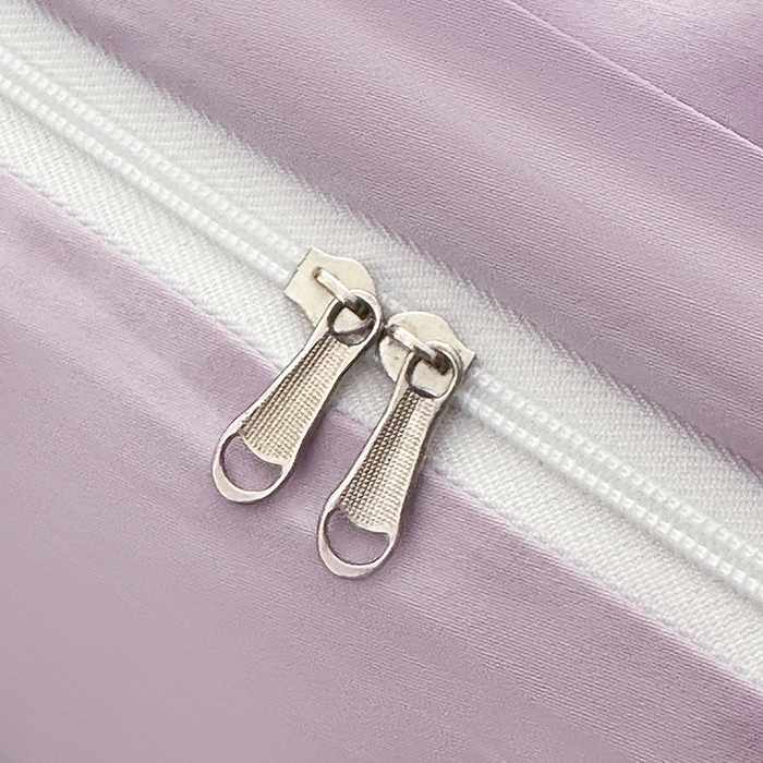 91家纺网 家纺一手货源 找家纺 梦莱斯2025新款长绒棉刺绣轻奢系列四件套 梦幻紫