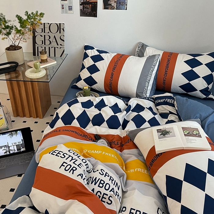 91家纺网 家纺一手货源 找家纺 吉象家纺 2025新款全棉印花四件套