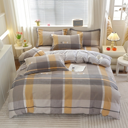 91家纺网 家纺一手货源 找家纺 （总）2025新款40s简欧全棉纯棉印花多规格系列四件套