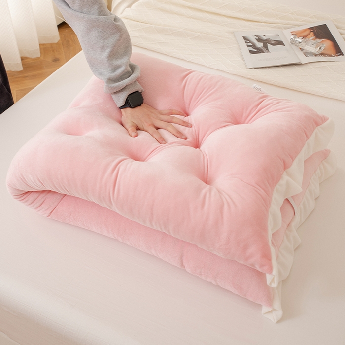 91家纺网 家纺一手货源 找家纺 碧尔家居 2025新款靠垫卧室床头床上靠枕防撞沙榻榻米护腰大靠背免拆洗小清新水晶绒