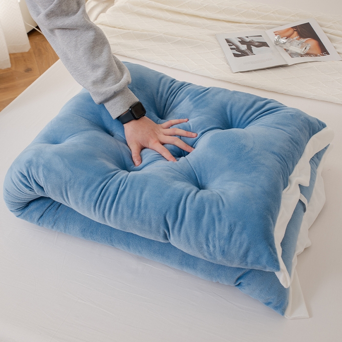 91家纺网 家纺一手货源 找家纺 碧尔家居 2025新款靠垫卧室床头床上靠枕防撞沙榻榻米护腰大靠背免拆洗小清新水晶绒