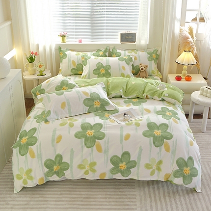 91家纺网 家纺一手货源 找家纺 （总）2025新款40s简欧全棉纯棉印花多规格系列四件套