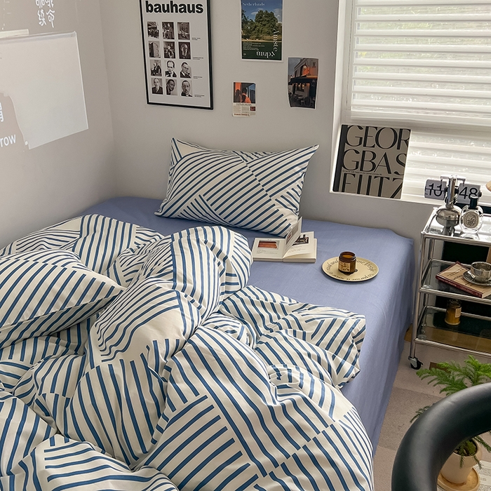 91家纺网 家纺一手货源 找家纺 吉象家纺 2025新款全棉印花四件套