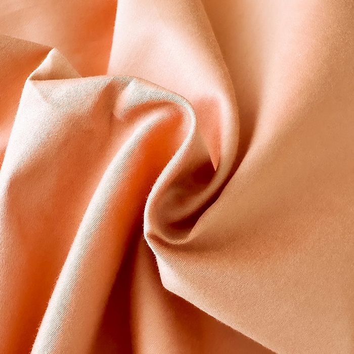 91家纺网 家纺一手货源 找家纺 梦莱斯2025新款长绒棉刺绣轻奢系列四件套 活力橙