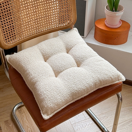 91家纺网 家纺一手货源 找家纺 （总）美茉家居 2025新款泰迪绒方形坐垫