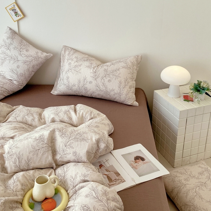 91家纺网 家纺一手货源 找家纺 于果 2025新款全棉双层纱四件套第四批 可蒂