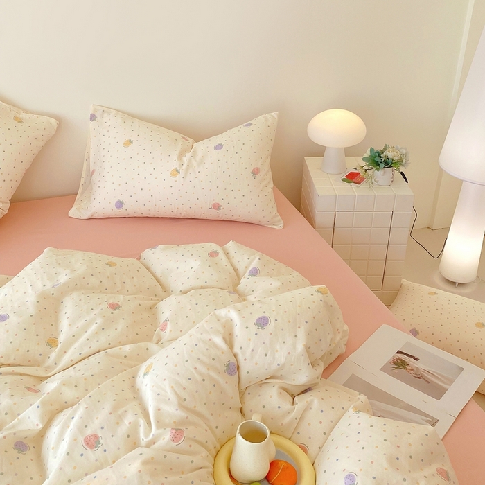 91家纺网 家纺一手货源 找家纺 （总）于果 2025新款全棉双层纱四件套第四批