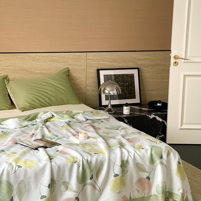 91家纺网 家纺一手货源 找家纺 顾里2025新款天丝莱赛尔夏被 娇韵