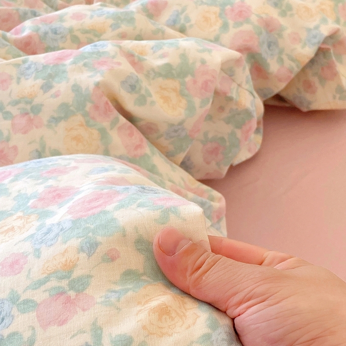 91家纺网 家纺一手货源 找家纺 于果 2025新款全棉双层纱四件套第四批 佩洛斯