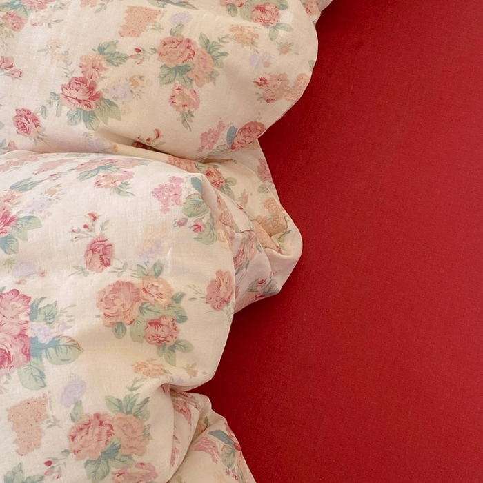 91家纺网 家纺一手货源 找家纺 于果 2025新款全棉双层纱四件套第四批 蒂芙娜