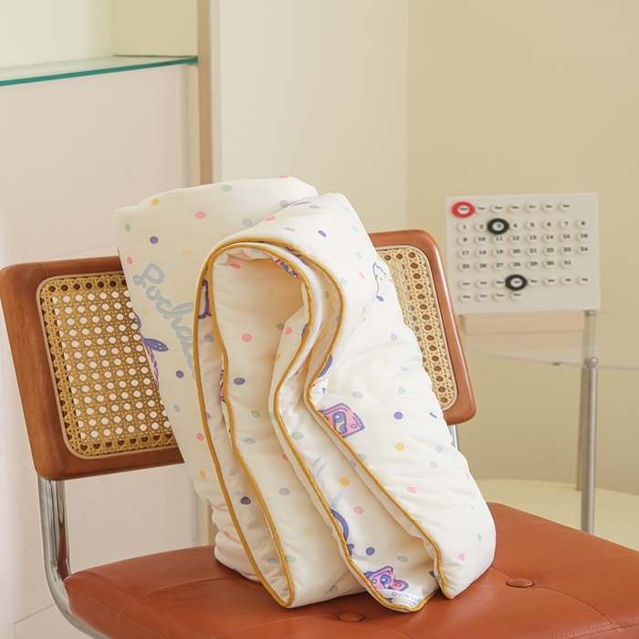 91家纺网 家纺一手货源 找家纺 U被家纺 2025新款三丽鸥官方授权亲肤凉感夏凉被空调被 【三丽鸥官方授权】彩色帕恰狗