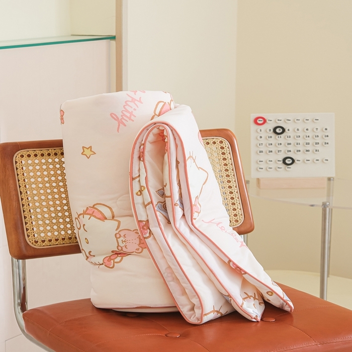 U被家纺 2025新款三丽鸥官方授权亲肤凉感夏凉被空调被 【三丽鸥官方授权】KITTY