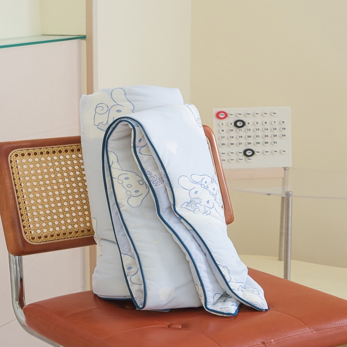 U被家纺 2025新款三丽鸥官方授权亲肤凉感夏凉被空调被 【三丽鸥官方授权】蓝甜玉桂狗