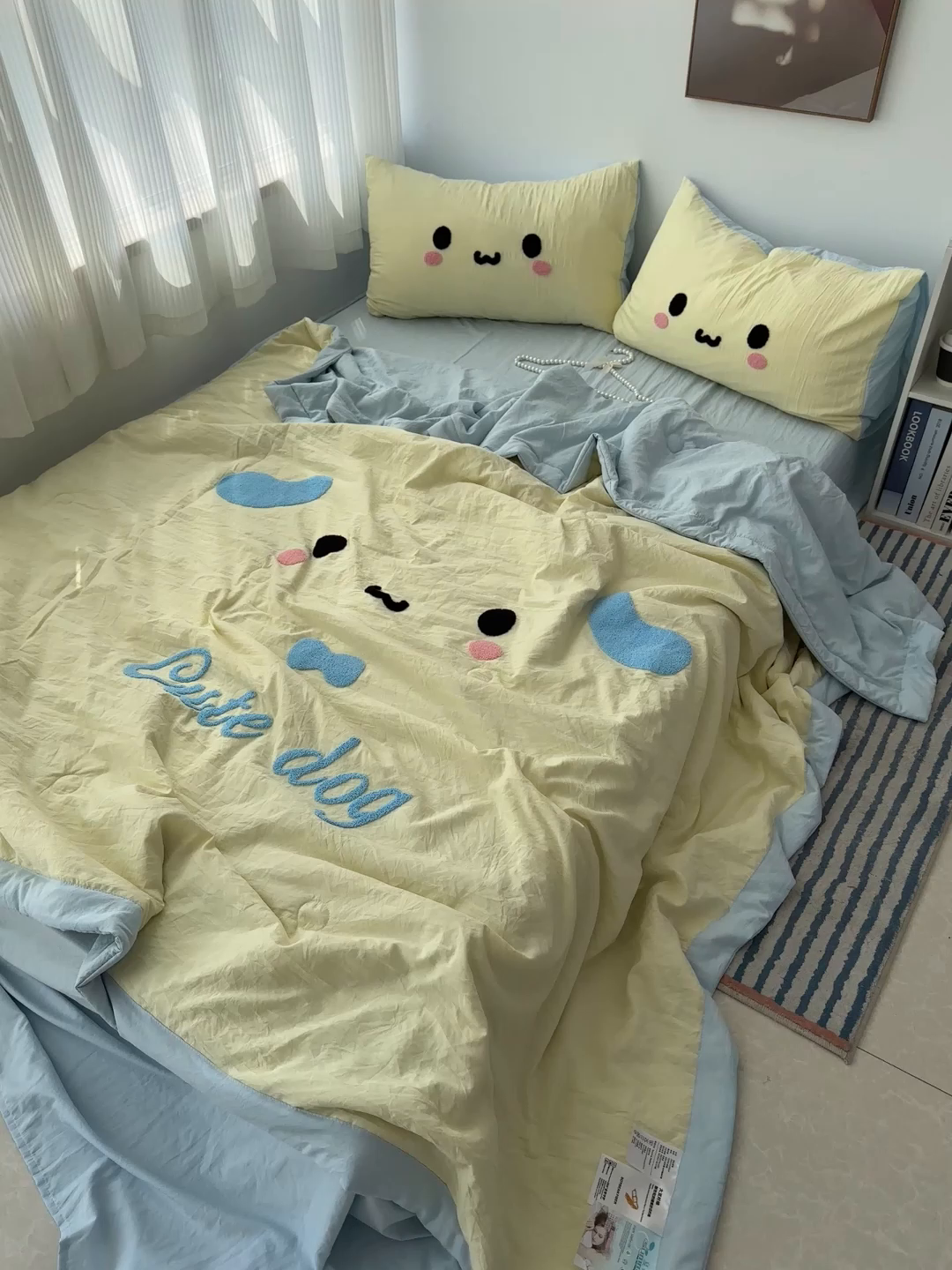 91家纺网 家纺一手货源 找家纺 （总）优色良品家纺 2025新款大版毛巾绣夏被夏凉被空调被