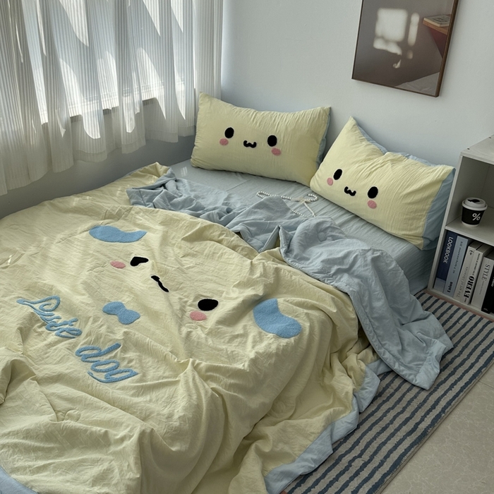 91家纺网 家纺一手货源 找家纺 （总）优色良品家纺 2025新款大版毛巾绣夏被夏凉被空调被