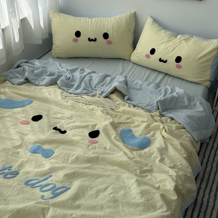 91家纺网 家纺一手货源 找家纺 （总）优色良品家纺 2025新款大版毛巾绣夏被夏凉被空调被