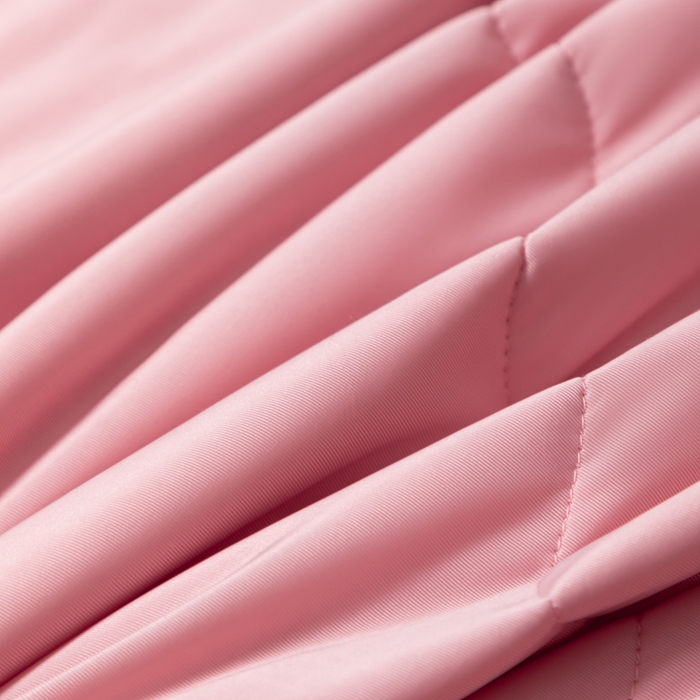 91家纺网 家纺一手货源 找家纺 样样红被业 2025新款抗菌凉感丝夏被 豆沙色