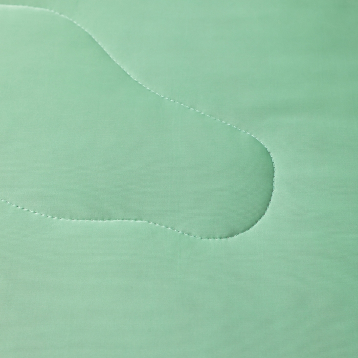 91家纺网 家纺一手货源 找家纺 样样红被业 2025新款抗菌凉感丝夏被 绿+豆沙