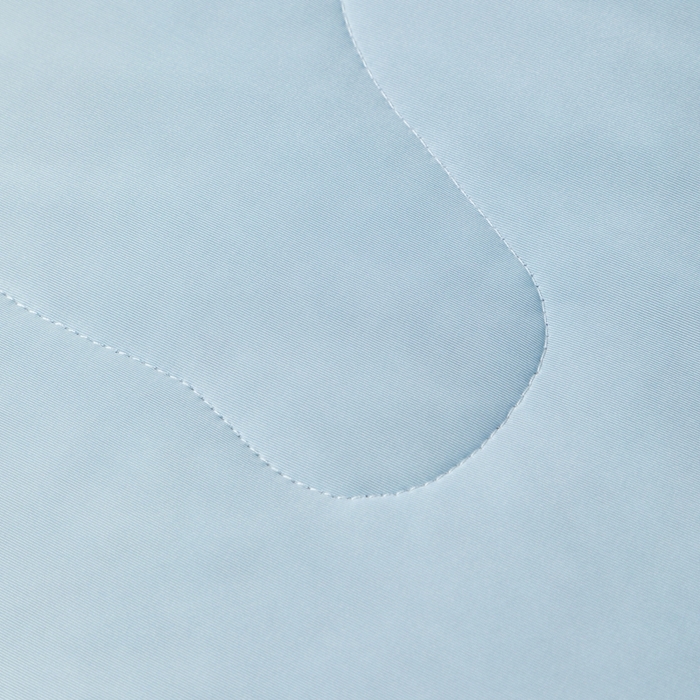 91家纺网 家纺一手货源 找家纺 样样红被业 2025新款抗菌凉感丝夏被 蓝+灰色