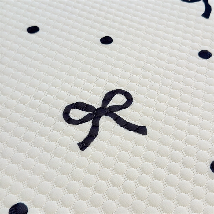 91家纺网 家纺一手货源 找家纺 喜居 2025新款A类凉感豆豆席印花款凉席 波点蝴蝶结