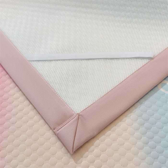 91家纺网 家纺一手货源 找家纺 喜居 2025新款A类凉感豆豆席印花款凉席 彩云端