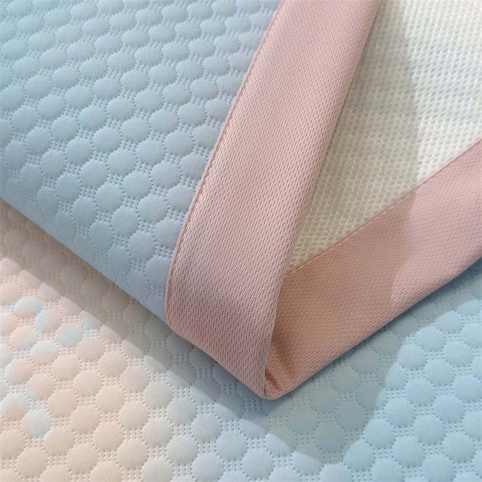 91家纺网 家纺一手货源 找家纺 喜居 2025新款A类凉感豆豆席印花款凉席 彩云端