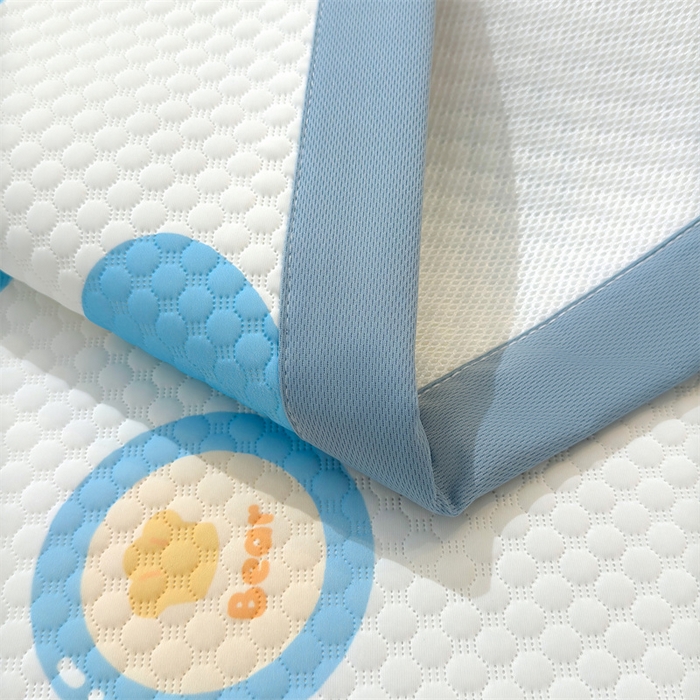 91家纺网 家纺一手货源 找家纺 喜居 2025新款A类凉感豆豆席印花款凉席 萌小熊