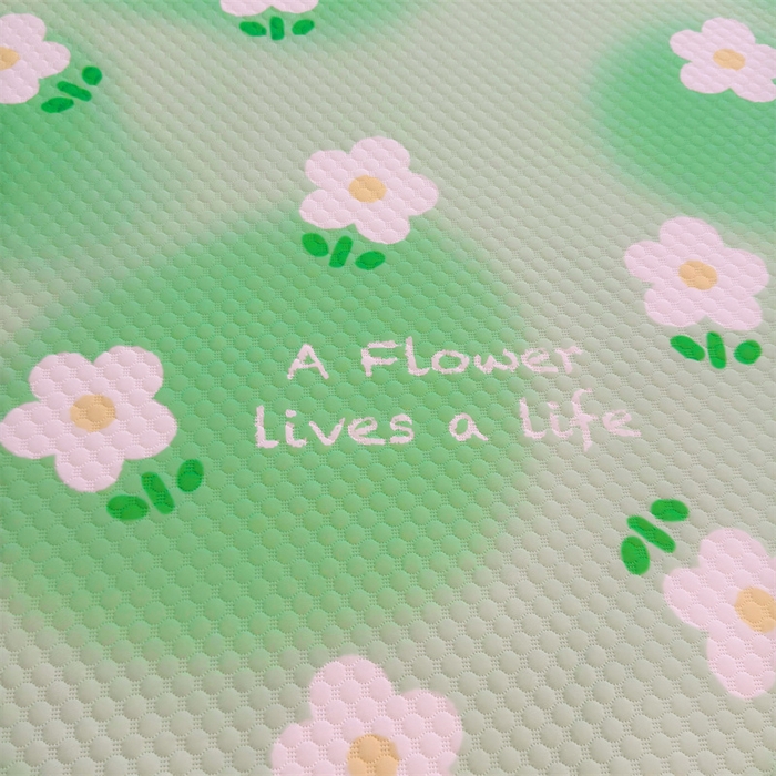 91家纺网 家纺一手货源 找家纺 喜居 2025新款A类凉感豆豆席印花款凉席 夏花