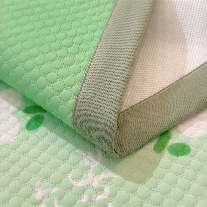 91家纺网 家纺一手货源 找家纺 喜居 2025新款A类凉感豆豆席印花款凉席 夏花