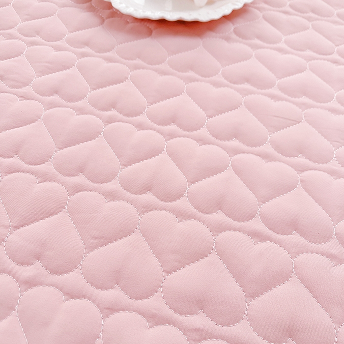 91家纺网 家纺一手货源 找家纺 罗艺轩 2025新款A类珍珠棉花边床裙三件套-梦幻花园 梦幻花园-粉