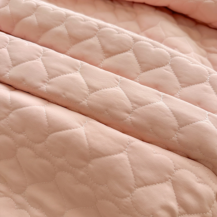 91家纺网 家纺一手货源 找家纺 罗艺轩 2025新款A类珍珠棉全夹棉床盖款四件套-玫瑰之恋 玫瑰之恋-豆沙