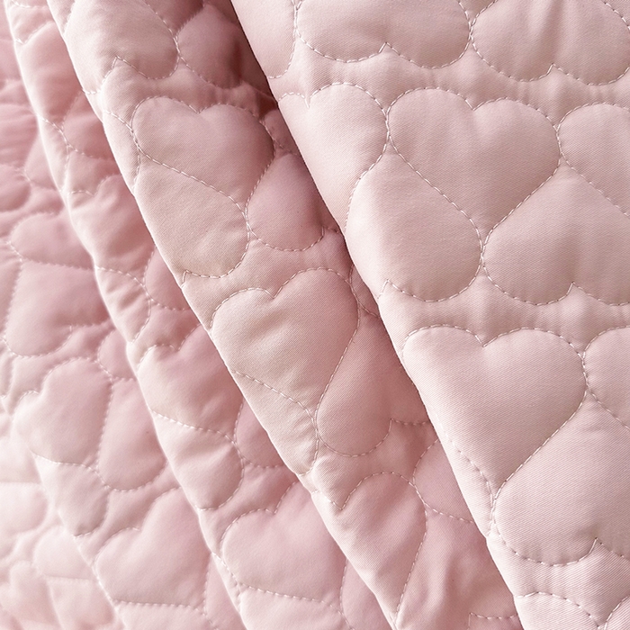 91家纺网 家纺一手货源 找家纺 罗艺轩 2025新款A类珍珠棉全夹棉床盖款四件套-玫瑰之恋 玫瑰之恋-粉