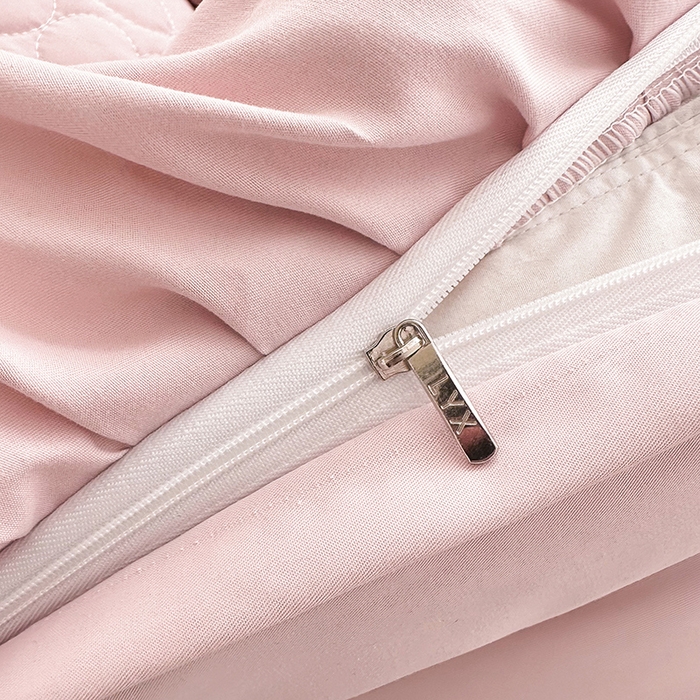 91家纺网 家纺一手货源 找家纺 罗艺轩 2025新款A类珍珠棉全夹棉床盖款四件套-玫瑰之恋 玫瑰之恋-粉