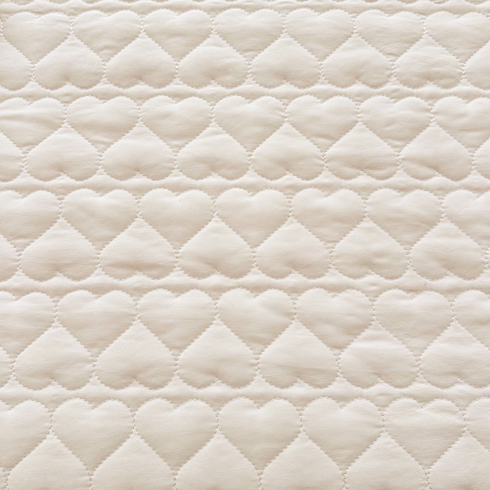 91家纺网 家纺一手货源 找家纺 罗艺轩 2025新款A类珍珠棉全夹棉床盖三件套-玫瑰之恋 玫瑰之恋-荷花白