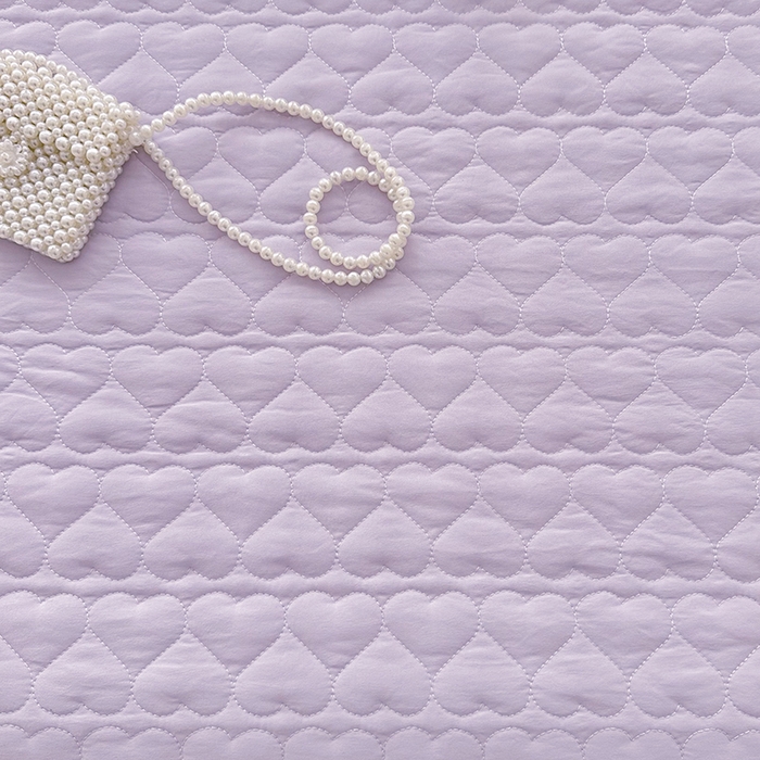 91家纺网 家纺一手货源 找家纺 罗艺轩 2025新款A类珍珠棉全夹棉床盖款四件套-玫瑰之恋 玫瑰之恋-香芋紫