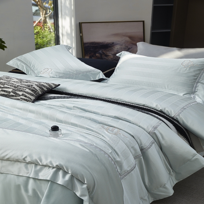 91家纺网 家纺一手货源 找家纺 （总）居梦雅 2025新款春夏新品发布￨「奢雅」· 七彩丝提花缎｜意大利进口锦棉