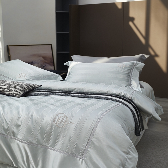 91家纺网 家纺一手货源 找家纺 （总）居梦雅 2025新款春夏新品发布￨「奢雅」· 七彩丝提花缎｜意大利进口锦棉