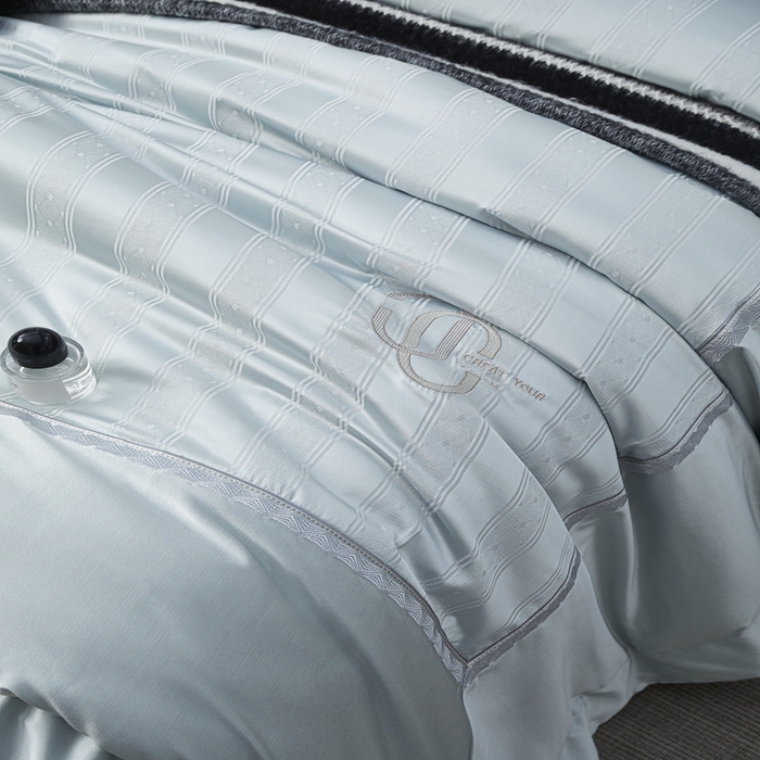 91家纺网 家纺一手货源 找家纺 （总）居梦雅 2025新款春夏新品发布￨「奢雅」· 七彩丝提花缎｜意大利进口锦棉