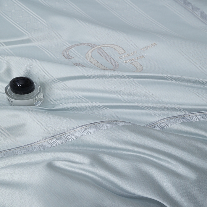 91家纺网 家纺一手货源 找家纺 （总）居梦雅 2025新款春夏新品发布￨「奢雅」· 七彩丝提花缎｜意大利进口锦棉