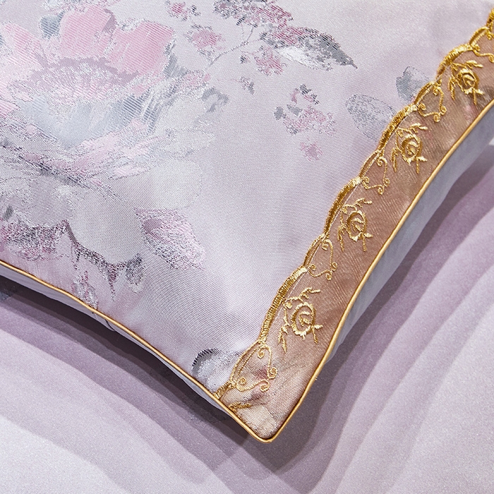 91家纺网 家纺一手货源 找家纺 （总）罗艺轩 2025新款欧式色织大提花床裙凉席