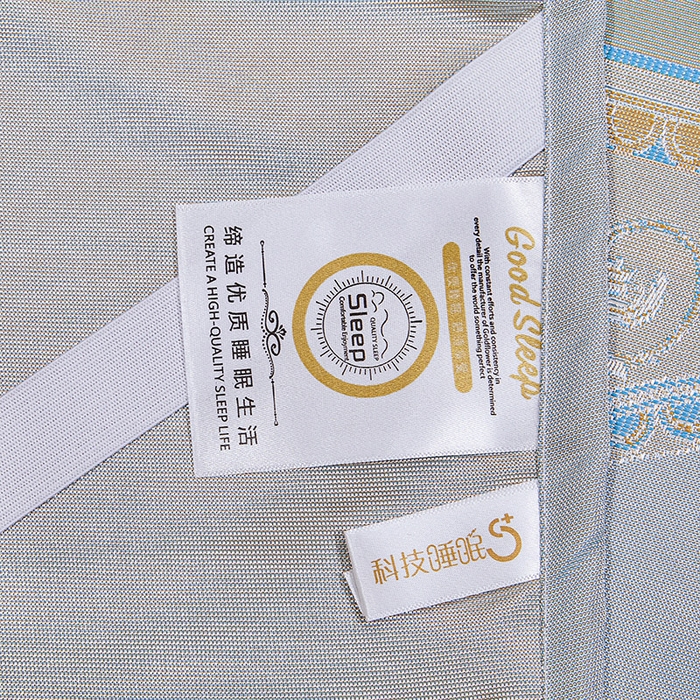 91家纺网 家纺一手货源 找家纺 罗艺轩 2025新款欧式色织大提花床裙凉席 绘梦