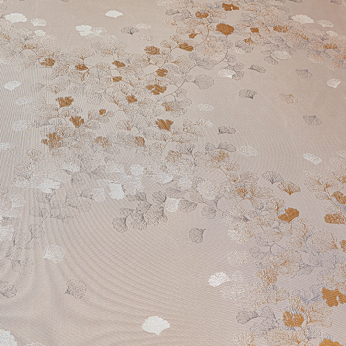 91家纺网 家纺一手货源 找家纺 罗艺轩 2025新款欧式色织大提花床裙凉席 银杏