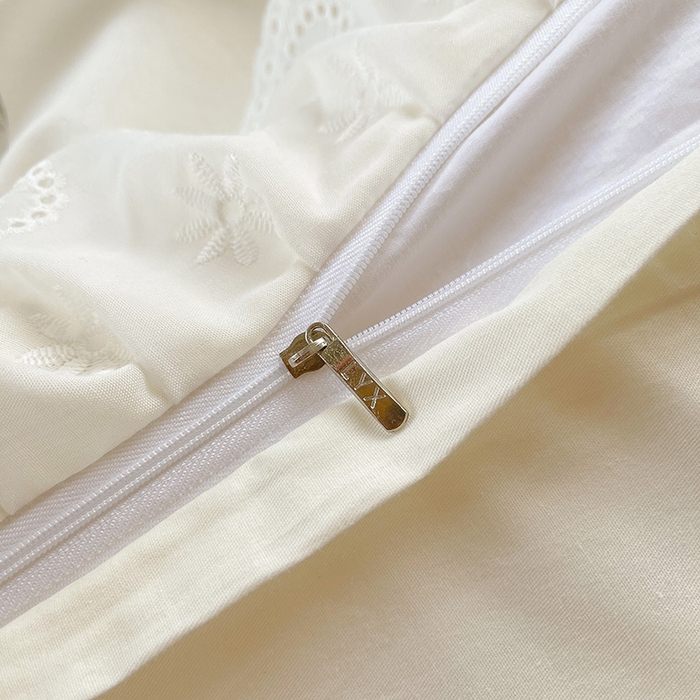 91家纺网 家纺一手货源 找家纺 罗艺轩 2025新款全棉印花床笠式床裙三件套 迷雾花漾