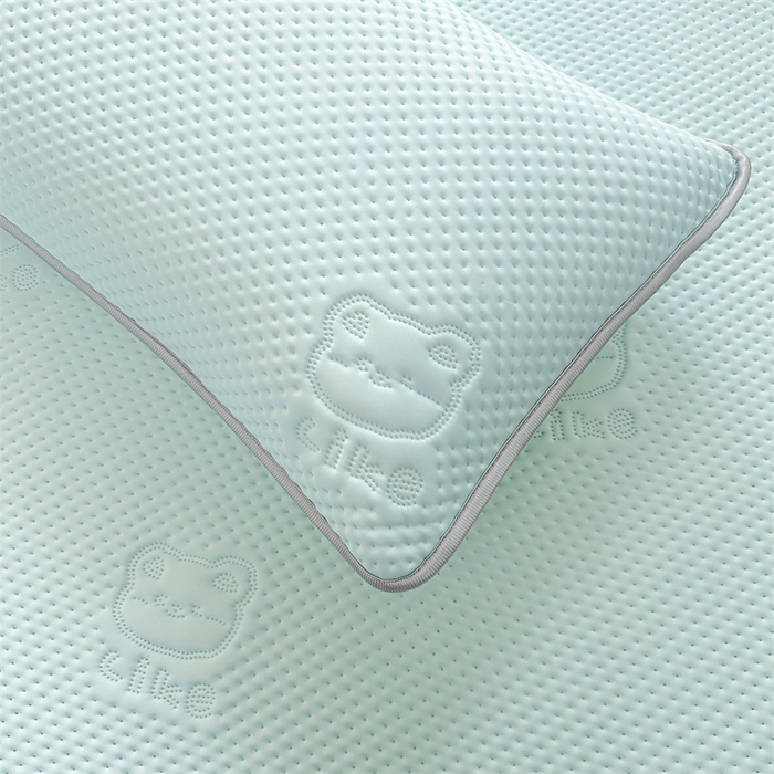 91家纺网 家纺一手货源 找家纺 慕木2025新款A类凉感丝小冰熊云母冰丝凉席床笠夏被系列  小冰熊-天空蓝