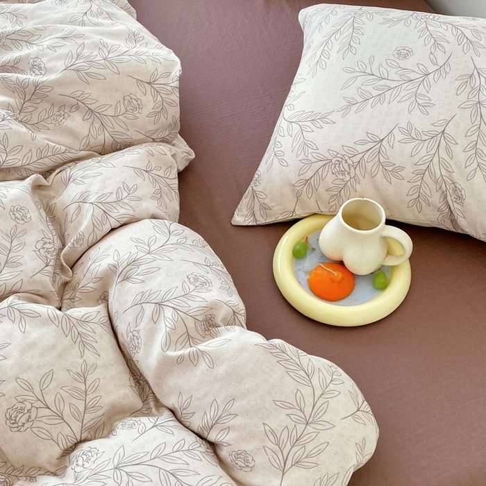 91家纺网 家纺一手货源 找家纺 于果 2025新款全棉双层纱四件套第四批 可蒂