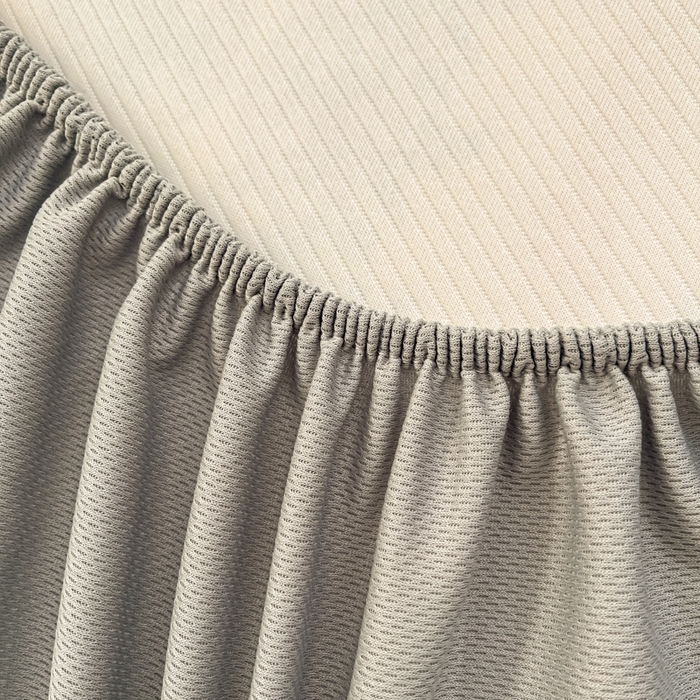 91家纺网 家纺一手货源 找家纺 星座家纺 2025新款斜纹提花凉感丝凉席床笠款三件套 床笠-游园会