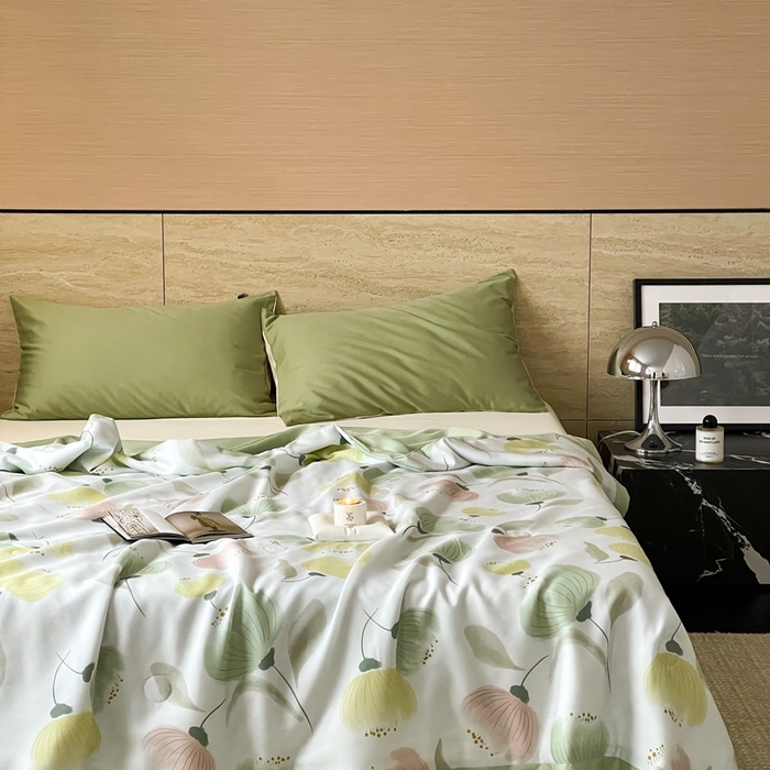 91家纺网 家纺一手货源 找家纺 顾里2025新款天丝莱赛尔夏被 娇韵