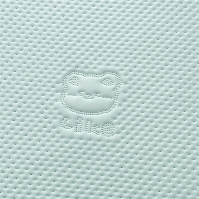 91家纺网 家纺一手货源 找家纺 慕木2025新款A类凉感丝小冰熊云母冰丝凉席床笠夏被系列  小冰熊-天空蓝