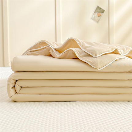 91家纺网 家纺一手货源 找家纺 （总）慕木2025新款A类凉感丝小冰熊云母冰丝凉席床笠夏被系列 