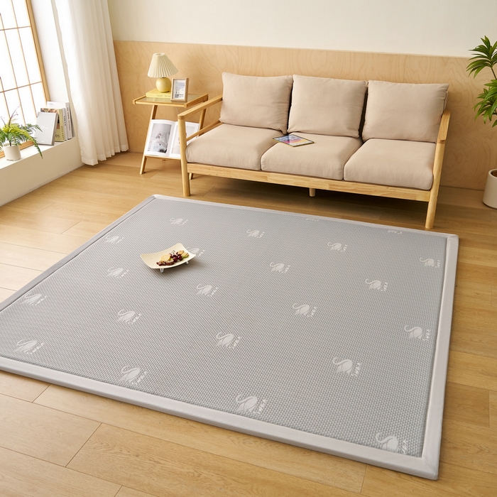 91家纺网 家纺一手货源 找家纺 （总）锦丝钰床垫 2025新款真凉感冰豆豆天鹅系列地垫